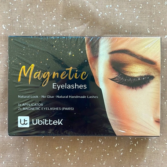 Other - Brand New Set of 2 Pairs of Magnetic Eyelashes w/ Applicator Handmade No Glue